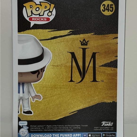 Funko Pop! Michael Jackson Vinyl Figure - White and Black - Picture 2 of 2